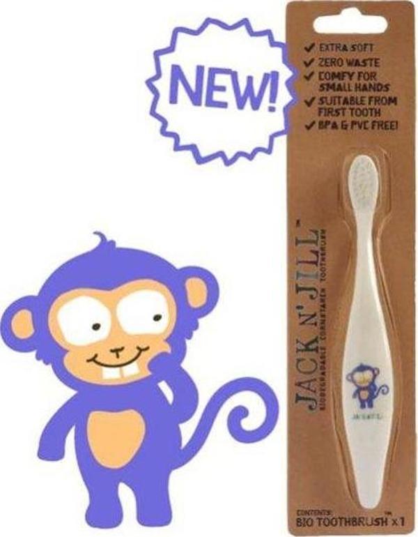 Jack & Jill Jack N'Jill Monkey Diş Fırçası  - Image 1
