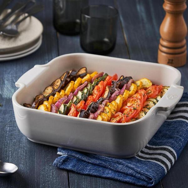 Peugeot Appolia Kare Fırın Kabı Ekru 21 cm - Image 1