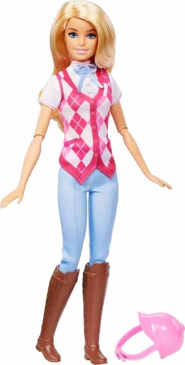 Barbie Malibu Binici Bebek HXJ38 - Image 1