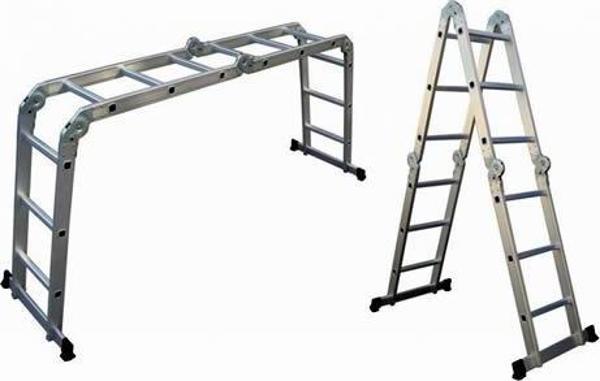 ÇOK AMAÇLI KATLANIR FOKSİYONEL MERDİVEN 5,75 METRE - Image 1