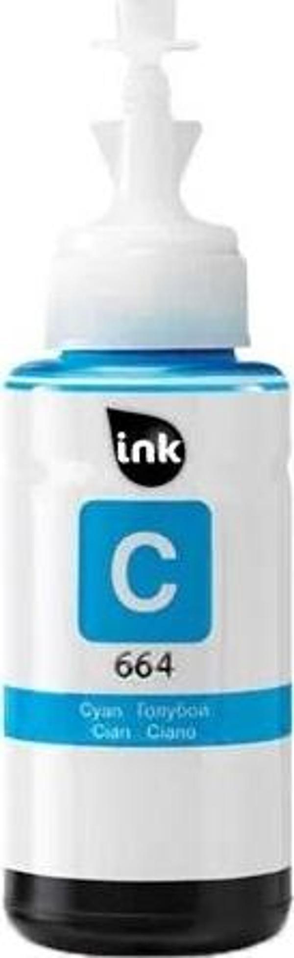 Epson Muadil EL-664, T6642 - 6732 MAVİ ŞİŞELİ MÜREKKEP (70 ml) - Image 1