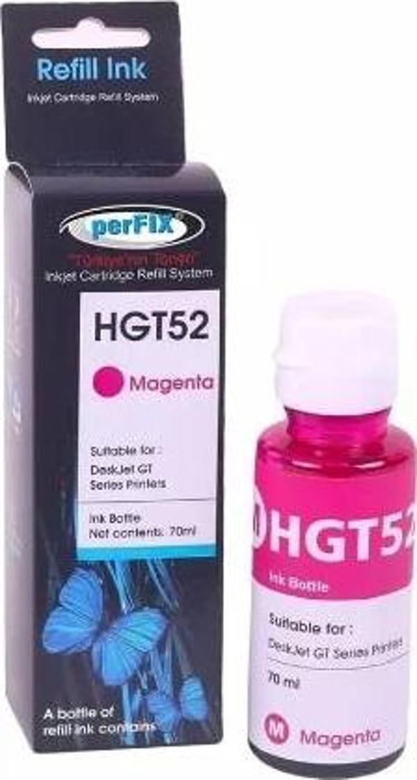 GT52M KIRMIZI MOH55A ŞİŞELİ MÜREKKEP 70ml (Hp Muadil) - Image 1