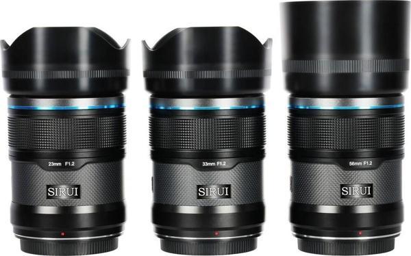 Sirui Sniper F/1.2 Autofocus 3-Lens Kit (Sony E, Siyah) - Image 1