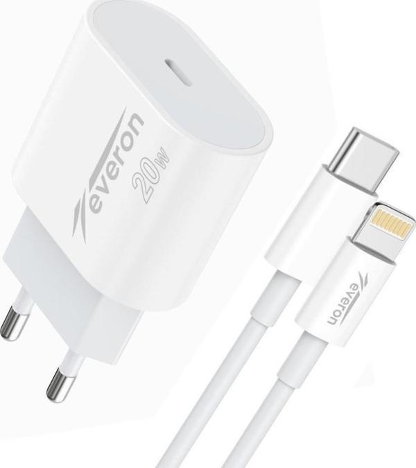 Everon 20w Pd Typec İphone Kablolu Şarj Cihazı Evr-013-I - Image 1
