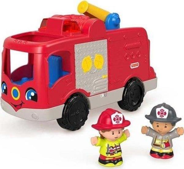 Little People HDJ24 Yardımsever İtfaiye Aracı Oyuncak - Image 1