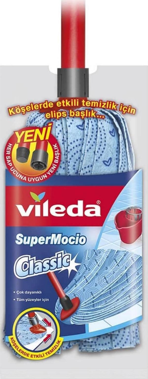 Vileda Supermocio Classic Saplı Yedek Paspas - Image 1