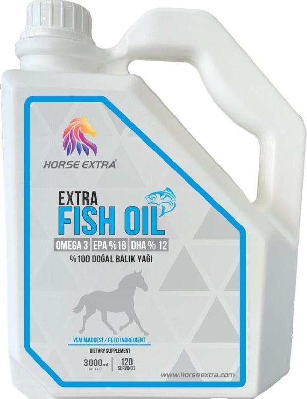 Horse Extra Fısh Oil Balık Yağı 3 LT - Image 1