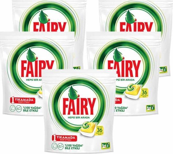 Hepsi Bir Arada Kapsül Limon 36 lı x 5 Adet  - Image 1