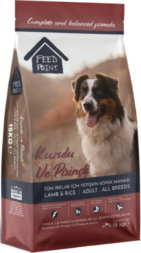 Feed Point Kuzu Etli Yetişkin Köpek Maması 15 kg - Image 1