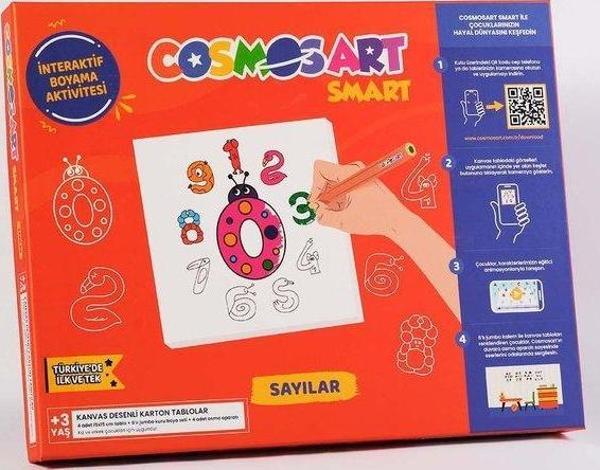 Cosmosart Sayılar Karton Boyama Seti - Image 1