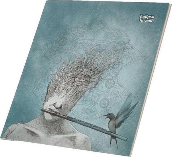 Kalipso Flüt 13x14 64 Sayfa Çizgisiz Butik Defter - Image 1