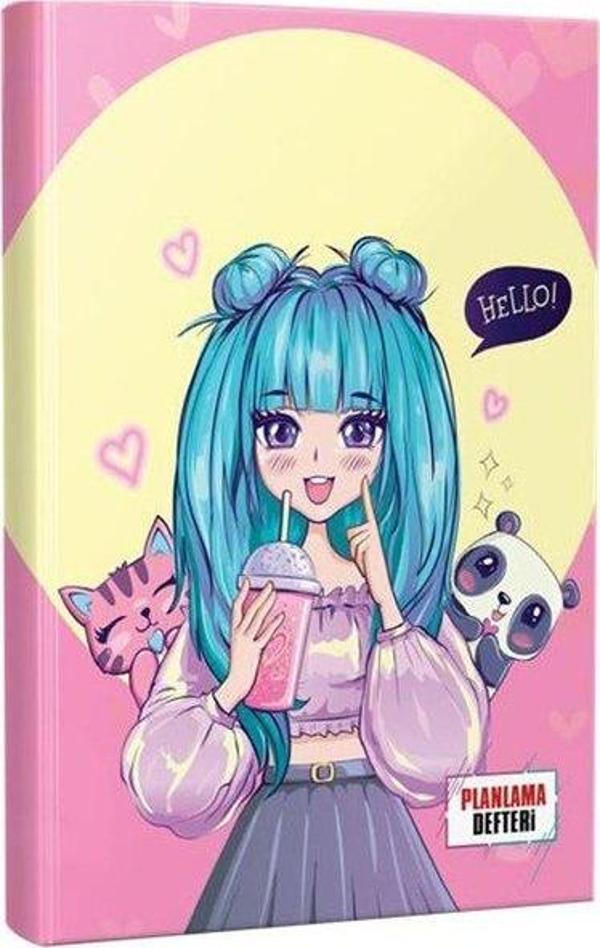 Halk Kitabevi Catgirl Anime Manga Planlama Defteri - Image 1