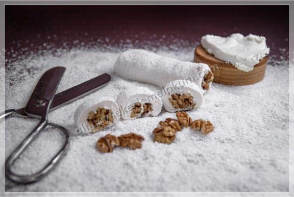 Akdede Lokum Naturel Lezzetler Diyarı Afyonun Meşhur Cevizli Sultan Lokumu 500 Gr - Image 1
