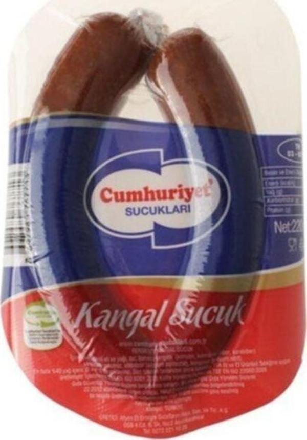 Cumhuriyet Sucukları Cumhuriyet Kangal Sucuk 220 Gr - Image 1