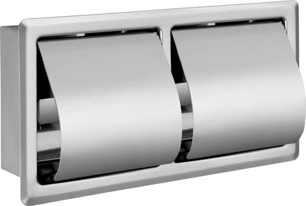 Ankastre Tuvalet Kağıtlığı Çiftli Yatay  A44416  - Image 1