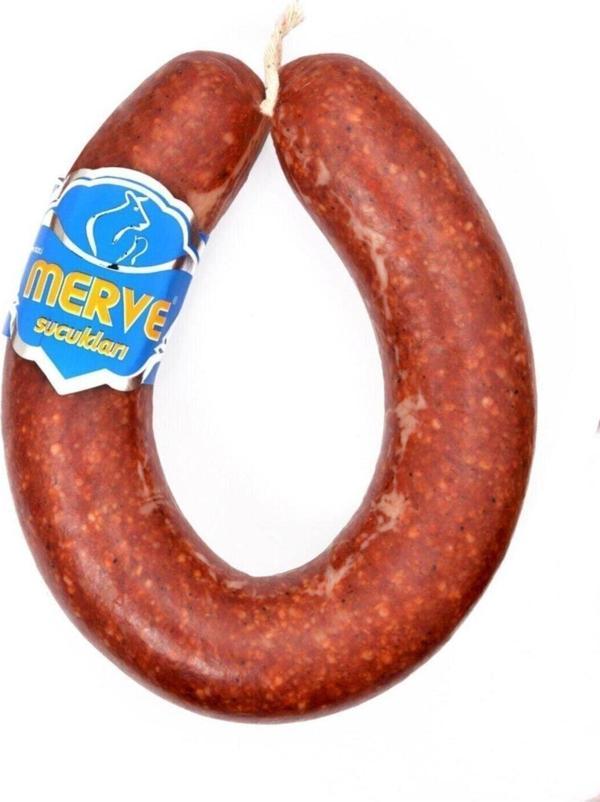 Merve Afyonkarahisar Kasabı Dana Sucuk 500 Gr Dana Sucuk(1 Kangal) - Image 1