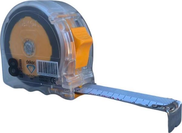 Dekor 409 Şerit Metre Şeffaf 8x25 Mm  - Image 1