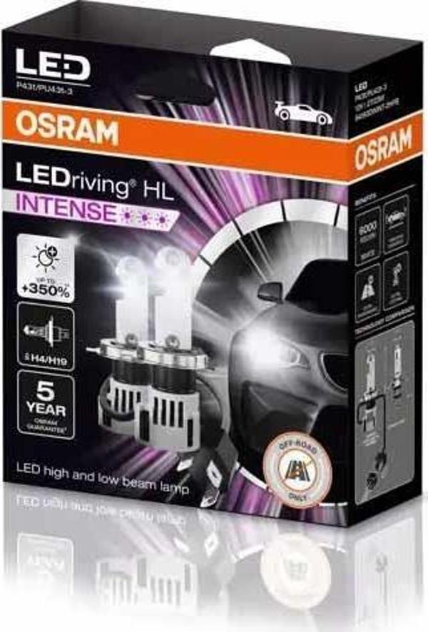 Osram Far Ampulü Led H4/H19 12V 23W Intense 23W64193DWINT - Image 1