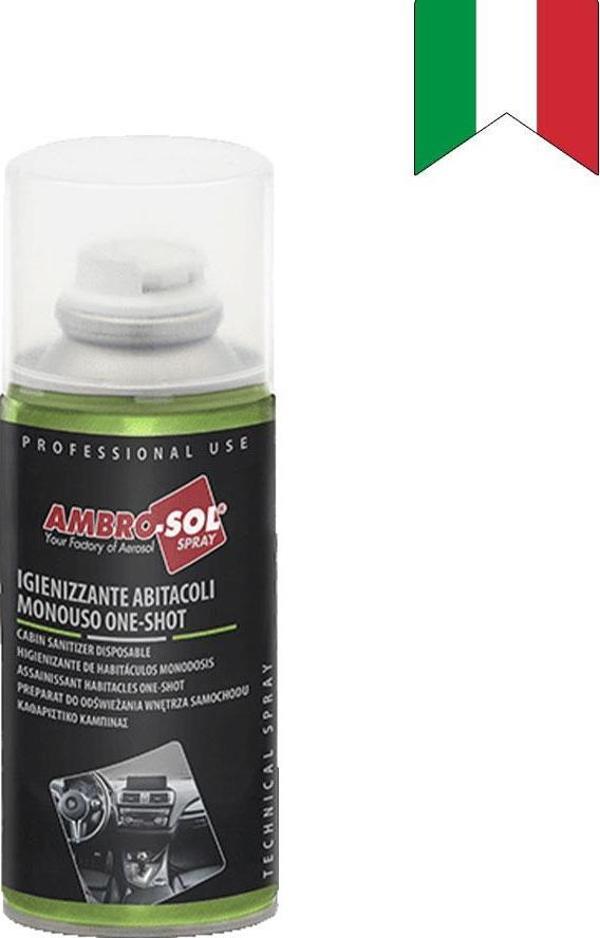 Ambro-Sol Klima Araç İçi Tazeleme Spreyi 150 Ml Biyosit İçermez - Image 1