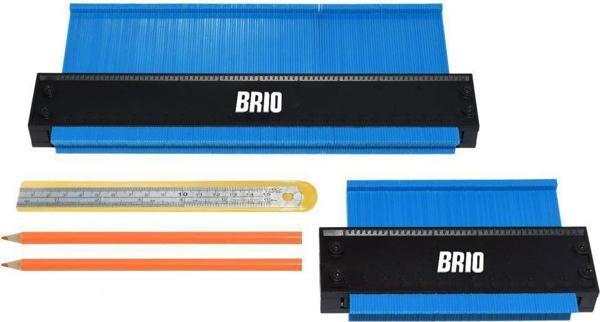 Brio Kaportacı Şablon Tarağı 150 Mm Ve 250 Mm Seti 5 Parça - Image 1
