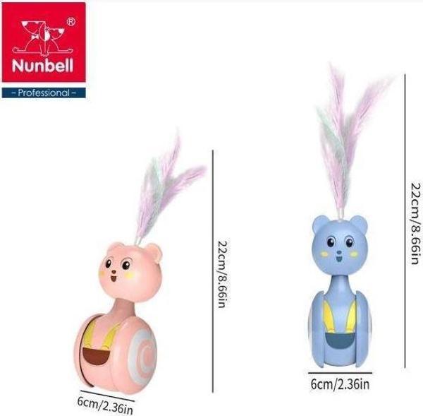 Nunbell Kedi Oyuncağı Hareketli Ayı - Image 1