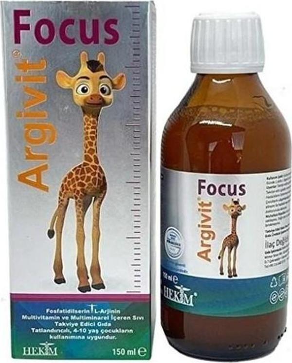 Argivit Focus Şurup 150 ml - Image 1