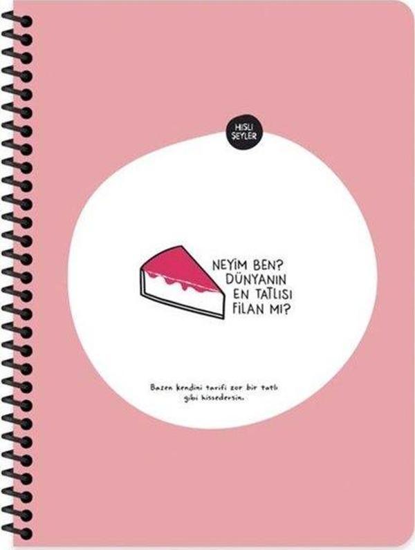 Hisli Şeyler 80 Yaprak Kareli Defter - Neyim Ben Dünyanın En Tatlısı Filan Mı? - Image 1
