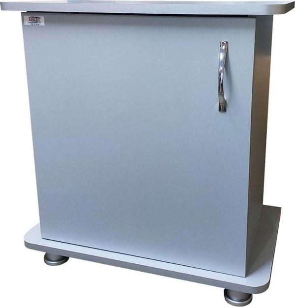 Kanki Pet 60 Cm Mdf Gri Ithal Akvaryum Sehpa 60 X 35 X 62 Cm - Image 1