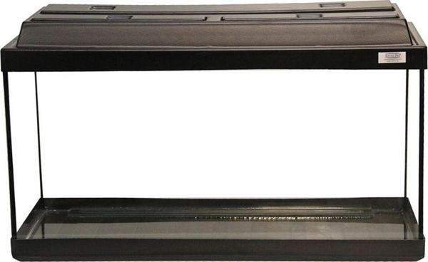 Kanki Pet 80 Cm Akvaryum Düz Siyah Tam Kapaklı - Image 1
