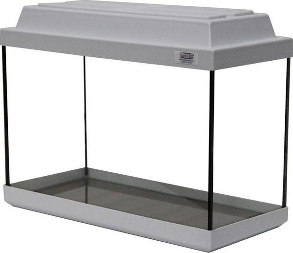 Kanki Pet Akvaryum Beyaz Düz Tam Kapaklı 50 CM - Image 1