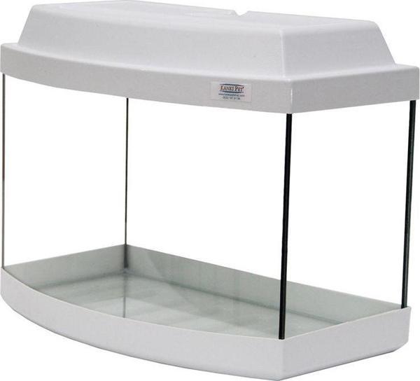 Kanki Pet 50 cm Akvaryum Bombeli Beyaz Tam Kapaklı - Image 1