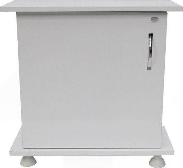 Kanki Pet Akvaryum Sehpa Beyaz Düz Sehpası 65 X 26 X 67 Cm - Image 1