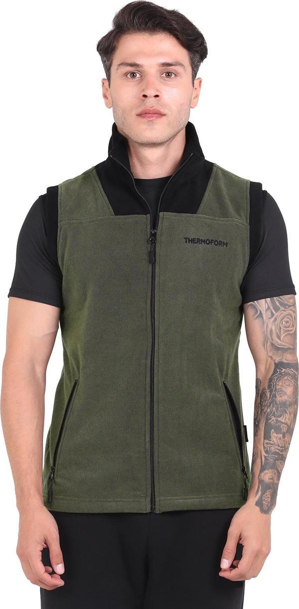 Thermoform Evo Pro Polar Yelek HAKİ-SİYAH - Image 1