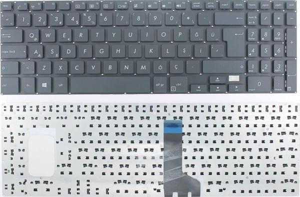 İnfostar Asus ile Uyumlu PU551LD-XO089D uyumlu Klavye Siyah - Image 1