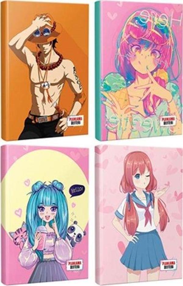 Halk Kitabevi Anime Planlama Defteri Seti 4Lü - Image 1
