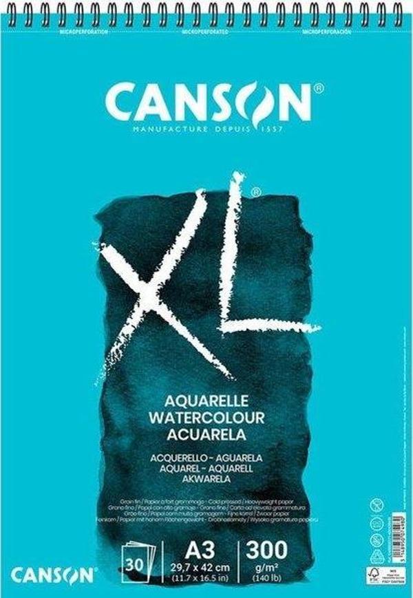Canson XL A3 Sulu Boya Spiralli Blok - 400039171 - Image 1