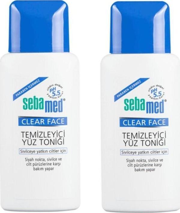 Sebamed Clear Face Temizliyeci Yüz Toniği 150 ml X 2 Adet - Image 1