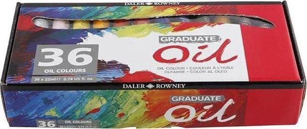 Daler Rowney Graduate 22mlx36 Tüp Karton Kutu Set 117522036 - Image 1