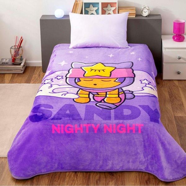 TAÇ Lisanslı Brawl Stars Nighty Night Battaniye - Image 1
