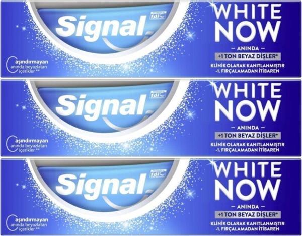 Signal White Now 75 Ml Diş Macunu X 3 Adet - Image 1