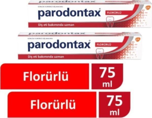 Parodontax Florürlü Diş Macunu 75 Ml * 2 Adet - Image 1