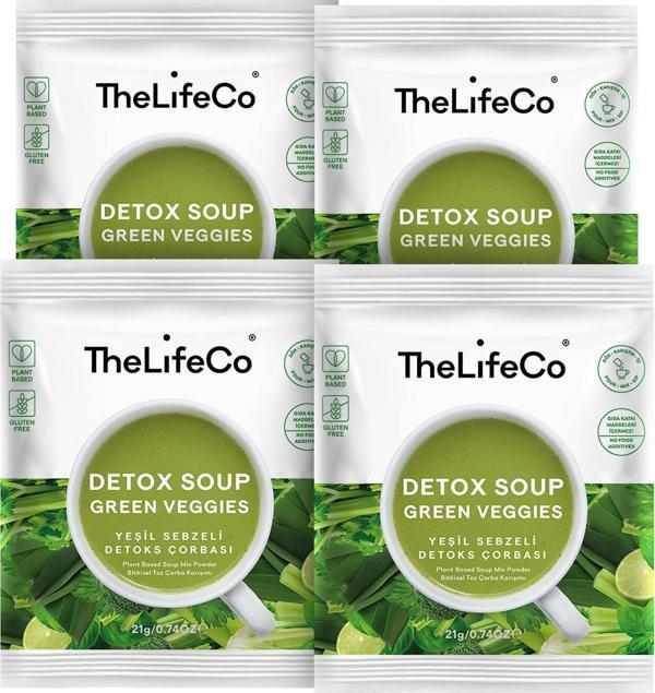 TheLifeCo Detox Soup - Hazır Sebzeli Detoks Çorbası Karışımı (Düşük Kalorili, Glutensiz, vegan) x 4  - Image 1