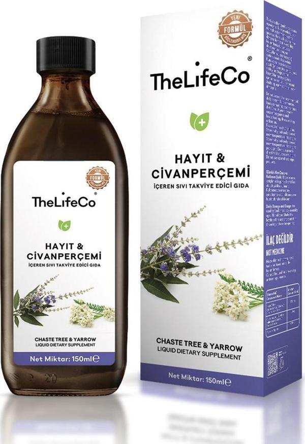 TheLifeCo Hayıt & Civanperçemi Ekstraktı 150 ml - Image 1