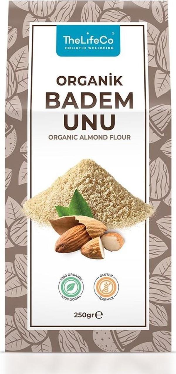 TheLifeCo Organik Badem Unu 250  g - Image 1