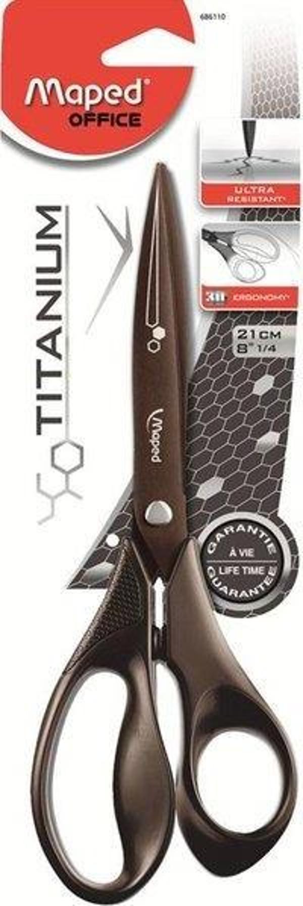 Maped 21 cm Titanium Asimetrk Makas - Image 1