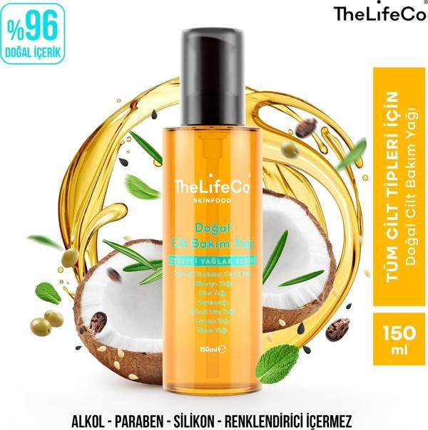TheLifeCo SkinFood Değerli Yağlar Serisi Doğal Cilt Bakım Yağı 150 ml - Image 1
