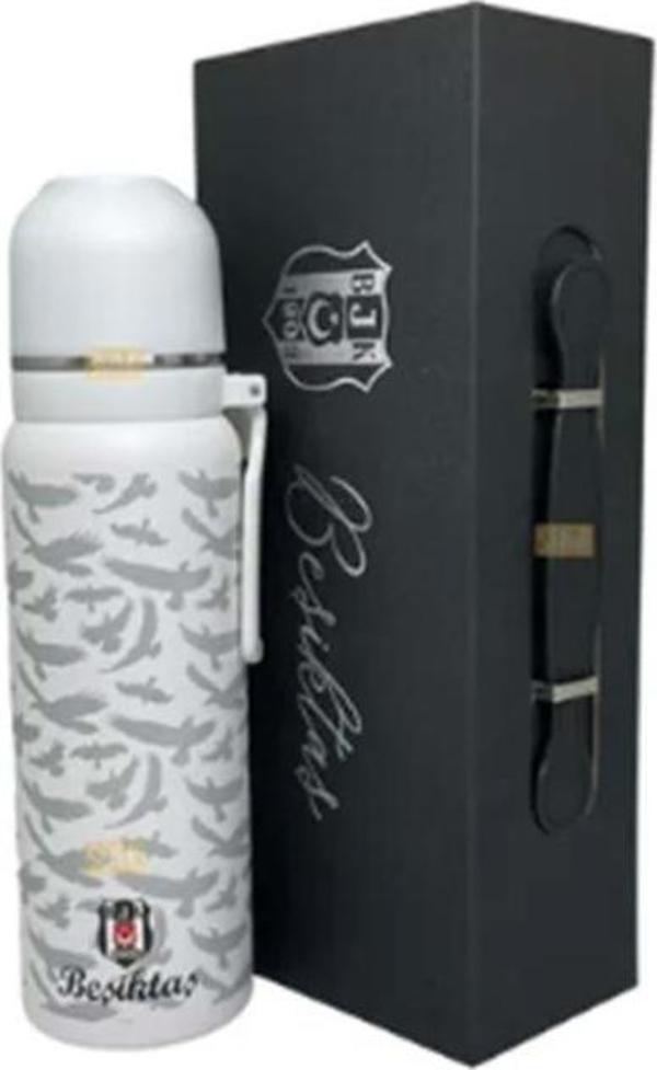 Beşiktaş Lisanslı Çelik Termos 650 ml - Image 1