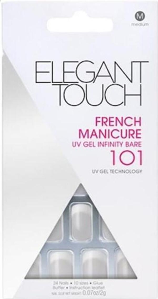 Elegant Touch French Manicure M 101 - 24 Adet - Image 1