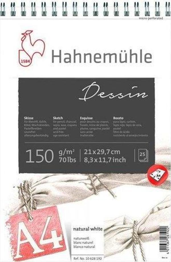 Hahnemühle Dessin A4 Eskiz Blok 25 Yaprak - Image 1