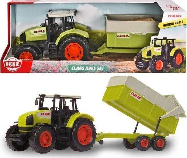 Dickie Toys Dickie Claas Ares Set Traktör 203739000 - Image 1